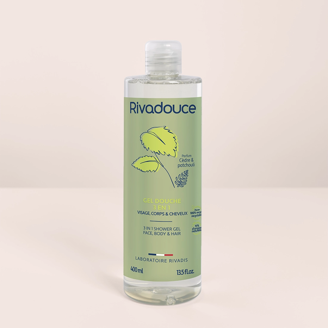 Shampoing douche Cèdre & Patchouli 3en1 - 400ml image number 1